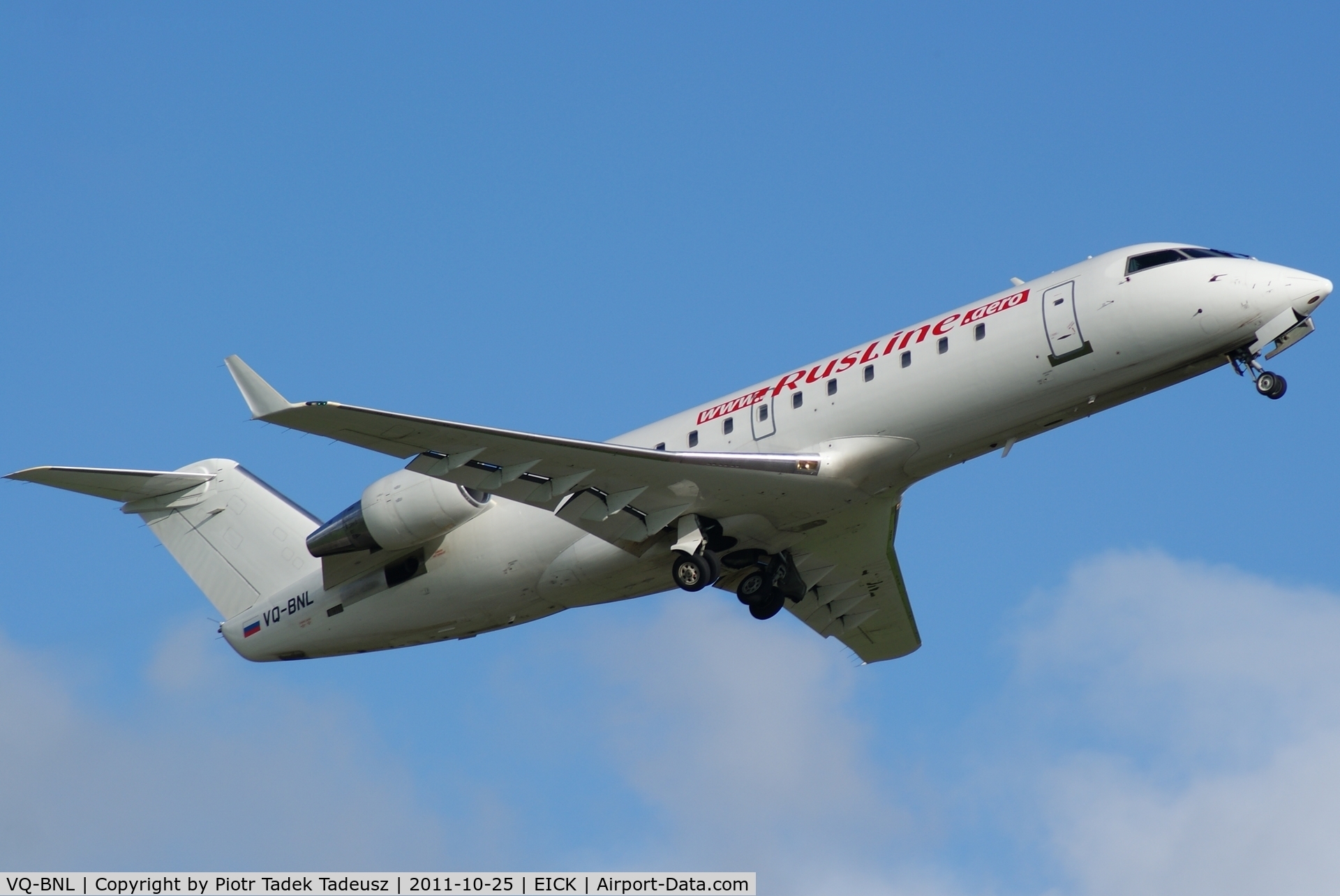 VQ-BNL, 1996 Canadair CRJ-100ER (CL-600-2B19) C/N 7106, Cork.