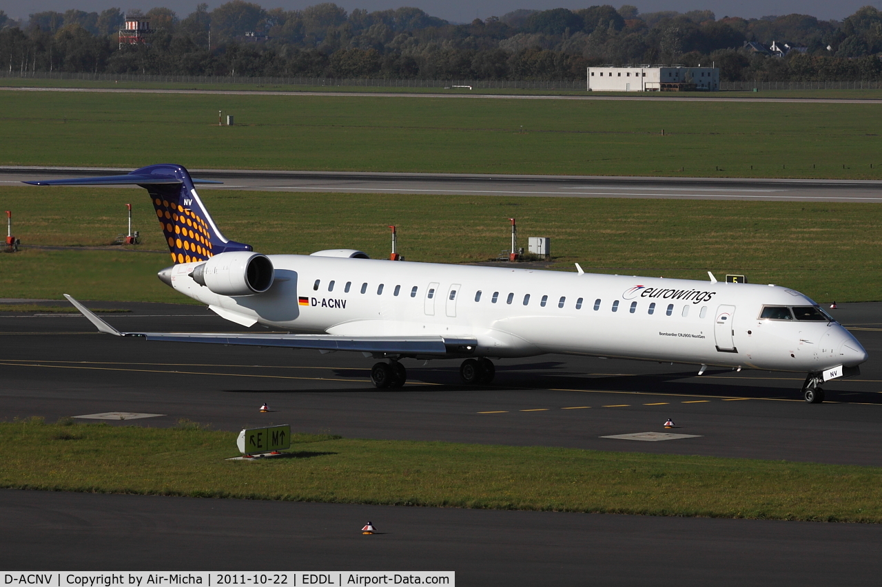 D-ACNV, 2011 Bombardier CRJ-900LR (CL-600-2D24) C/N 15268, Eurowings, Canadair CL-600-2D24 Regional Jet CRJ-900LR, CN: 15268