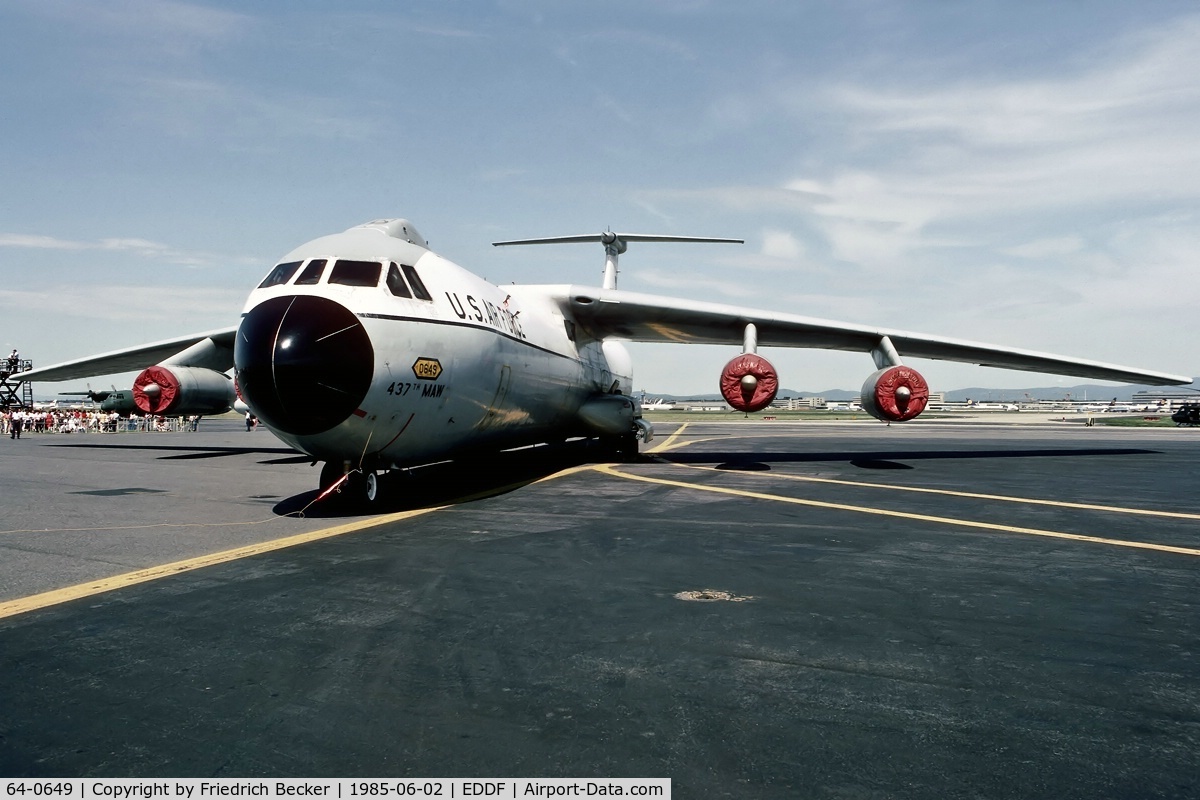 64-0649, 1964 Lockheed C-141A Starlifter C/N 300-6062, static display