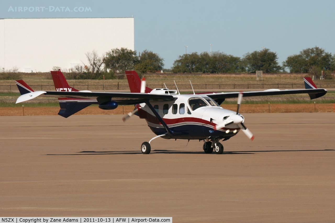 N5ZX, 1977 Cessna T337G Turbo Super Skymaster C/N P3370273, At Alliance Airport - Fort Worth, TX