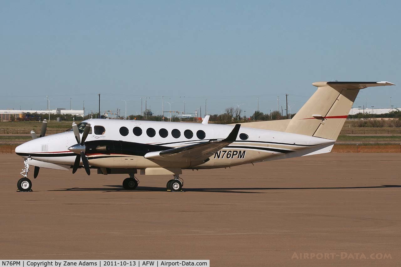 N76PM, 1998 Raytheon Aircraft Company B300 C/N FL-200, At Alliance Airport - Fort Worth, TX