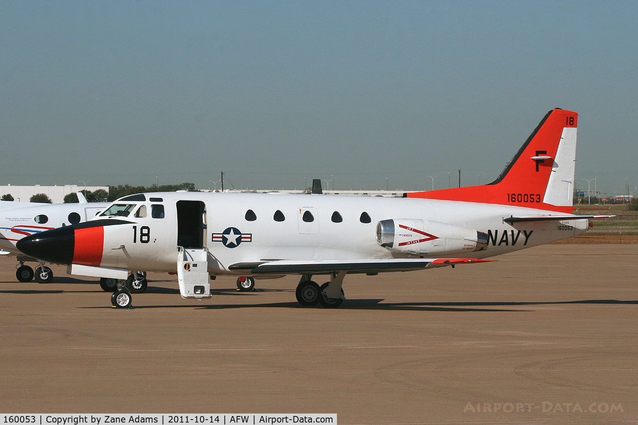 160053, North American Rockwell CT-39G (N-265) Sabreliner C/N 306-104, At Alliance Airport - Fort Worth, TX
