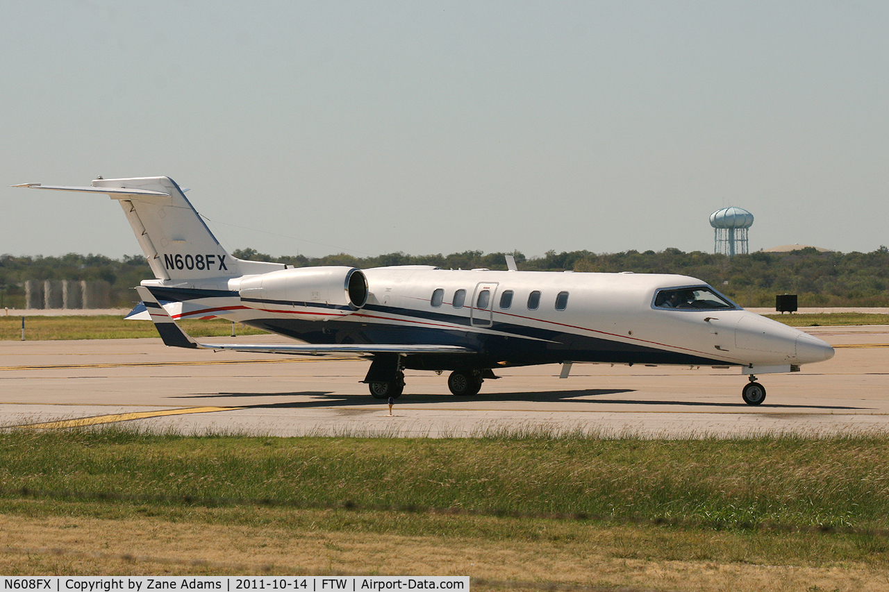N608FX, 2005 Learjet Inc 45 C/N 2041, At Meacham Field - Fort Worth, TX