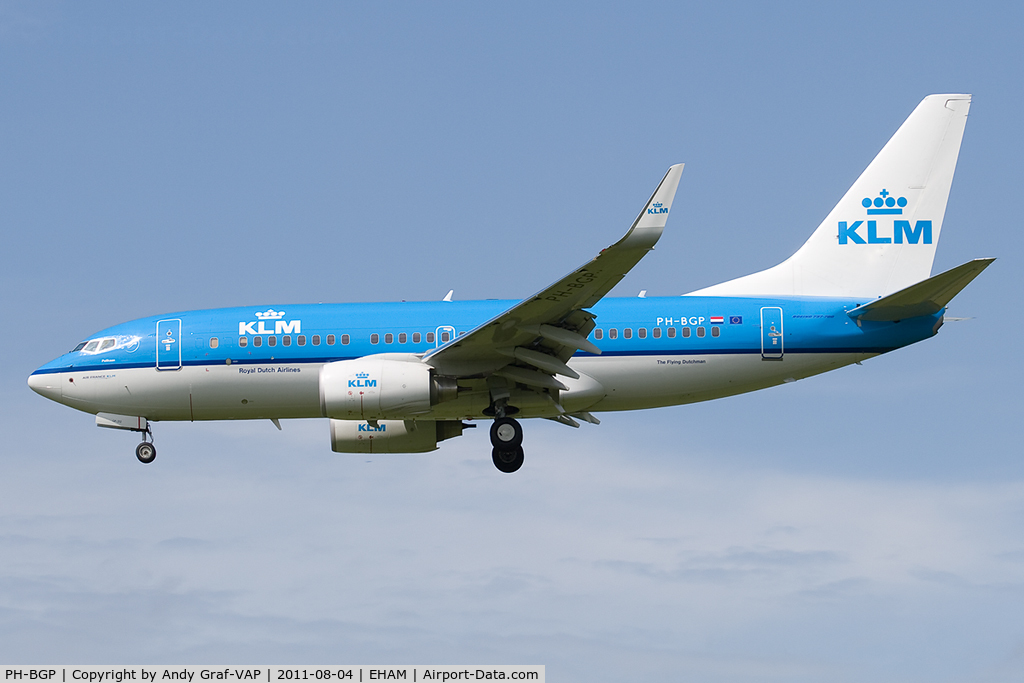 PH-BGP, 2011 Boeing 737-7K2 C/N 38127, KLM 737-700