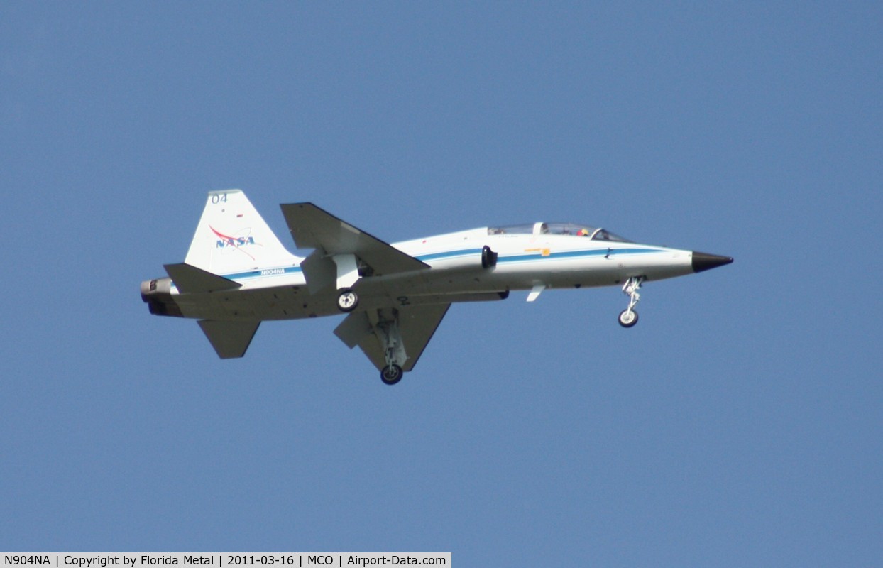 N904NA, Northrop T-38A C/N 63-8204, NASA T-38