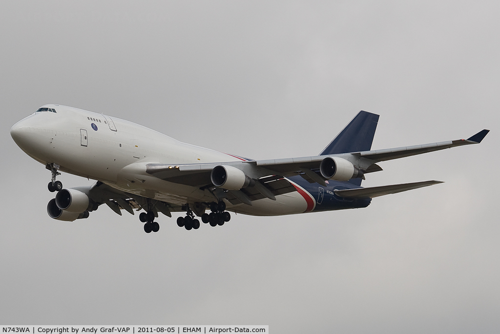 N743WA, 1996 Boeing 747-412 C/N 26562, World Airways 747-400