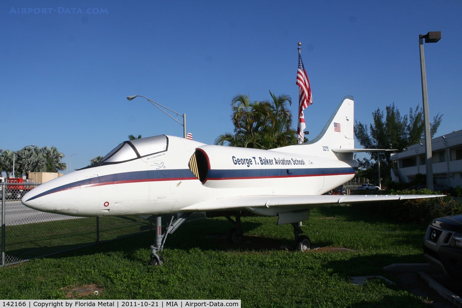 142166, Douglas A-4B Skyhawk C/N 11420, Baker A-4