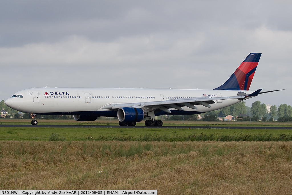 N801NW, 2003 Airbus A330-323 C/N 0524, Delta Airlines A330-300