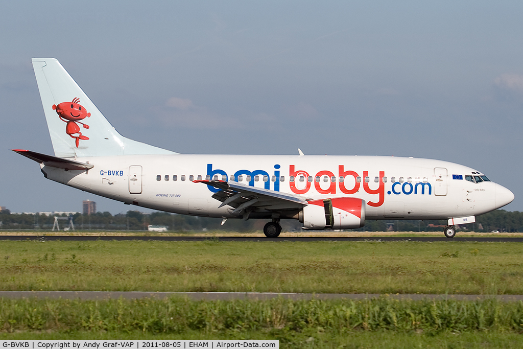 G-BVKB, 1994 Boeing 737-59D C/N 27268, BMI Baby 737-500