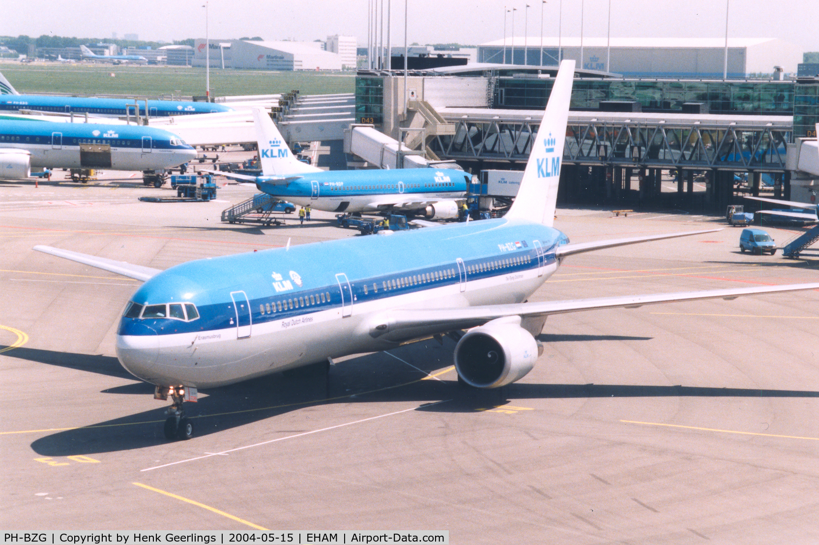 PH-BZG, 1996 Boeing 767-306/ER C/N 27960, KLM