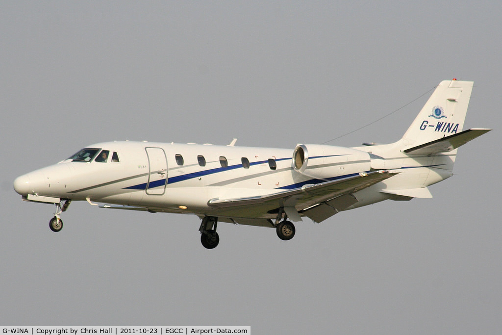 G-WINA, 2003 Cessna 560XL Citation Excel C/N 560-5343, London Executive Aviation