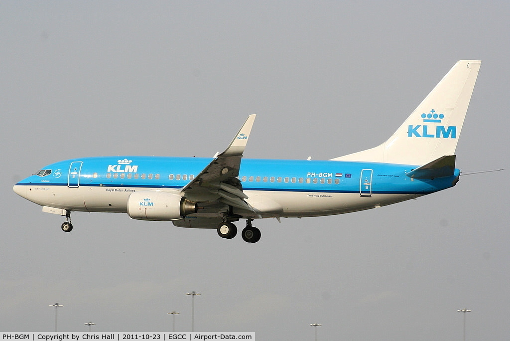 PH-BGM, 2011 Boeing 737-7K2 C/N 39255, KLM Royal Dutch Airlines