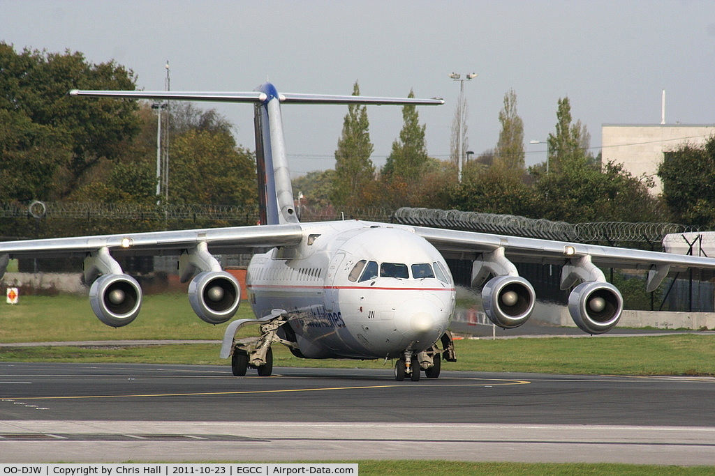 OO-DJW, 1996 British Aerospace Avro 146-RJ85 C/N E.2296, Brussels Airlines