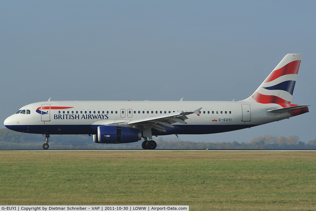 G-EUYI, 2010 Airbus A320-232 C/N 4306, British Airways Airbus 320