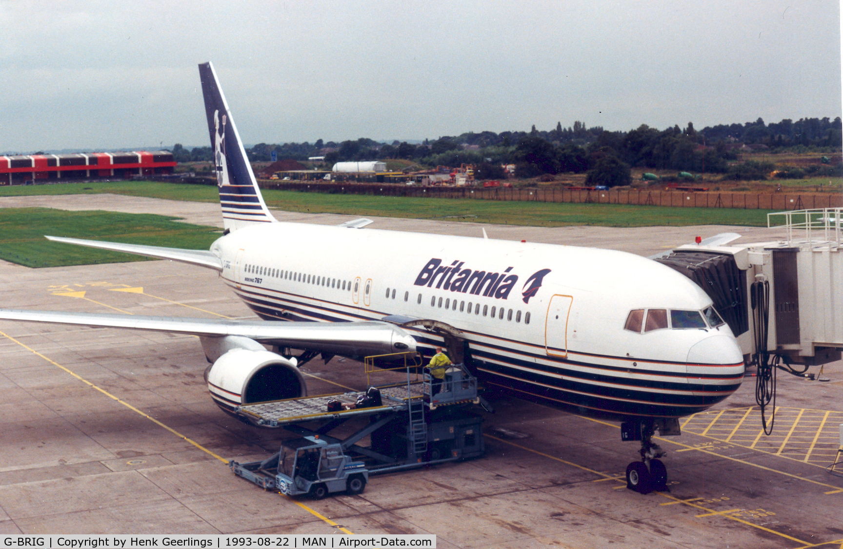 G-BRIG, 1990 Boeing 767-204/ER C/N 24757, Britannia