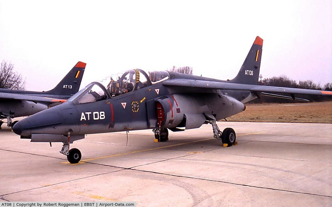 AT08, Dassault-Dornier Alpha Jet 1B C/N B08/1024, 1990's.