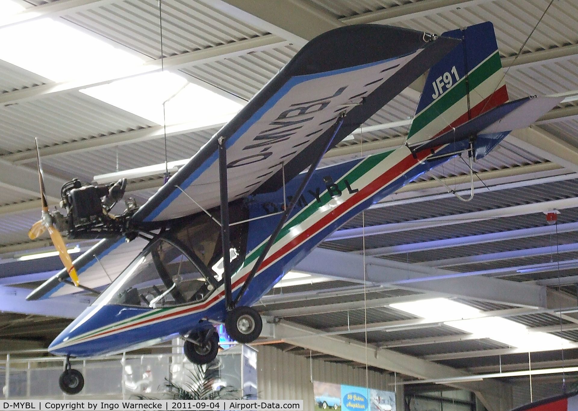 D-MYBL, Euro Ala Jet Fox 91-D C/N 0002, Euro Ala Jet Fox 91-D at the Auto & Technik Museum, Sinsheim