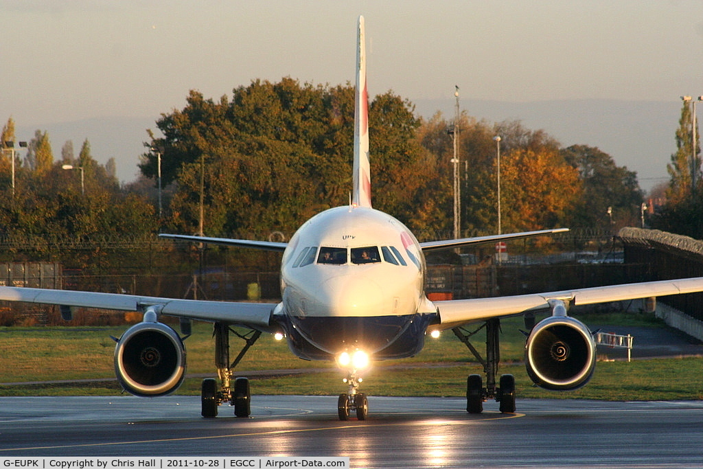 G-EUPK, 2000 Airbus A319-131 C/N 1236, British Airways