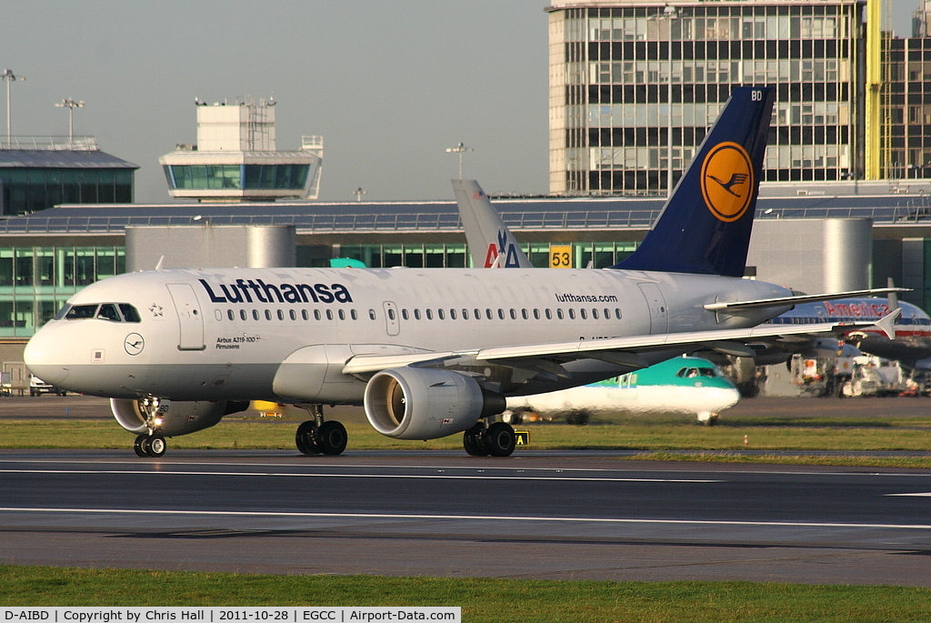 D-AIBD, 2010 Airbus A319-112 C/N 4455, Lufthansa