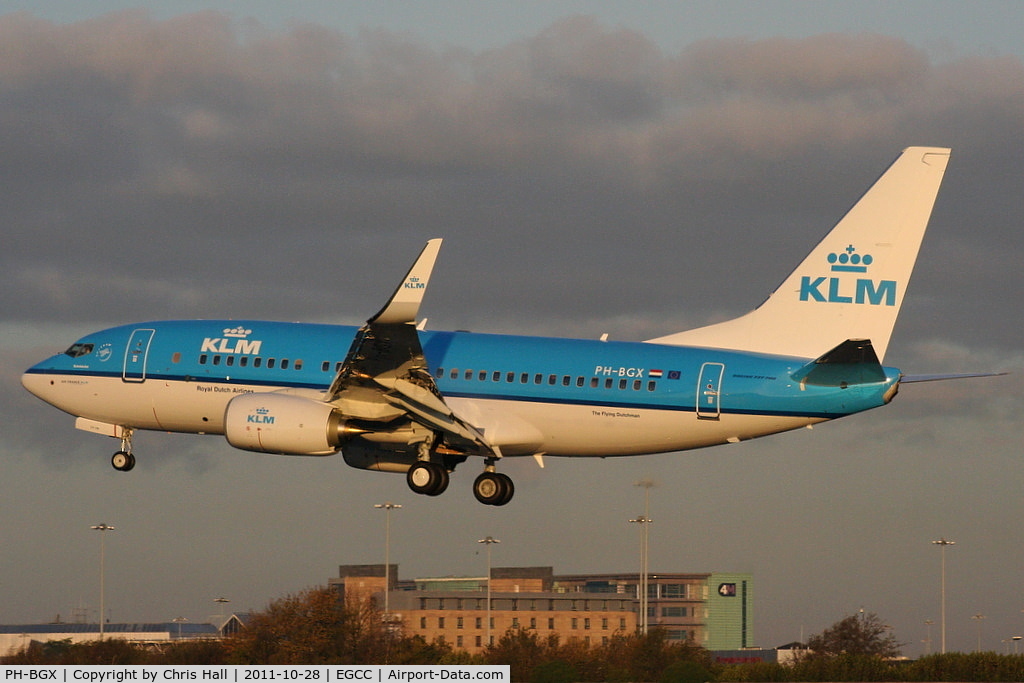 PH-BGX, 2011 Boeing 737-7K2 C/N 38635, KLM's newest B737, delivered 25-10-11