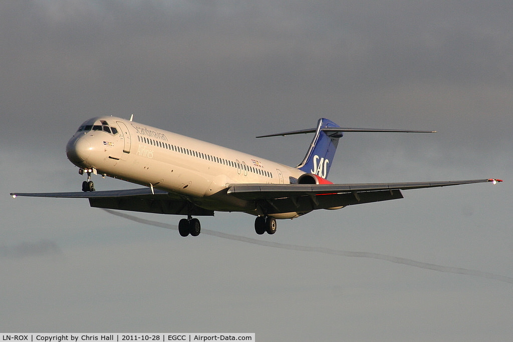 LN-ROX, 1988 McDonnell Douglas MD-82 (DC-9-82) C/N 49603, SAS Scandinavian Airlines