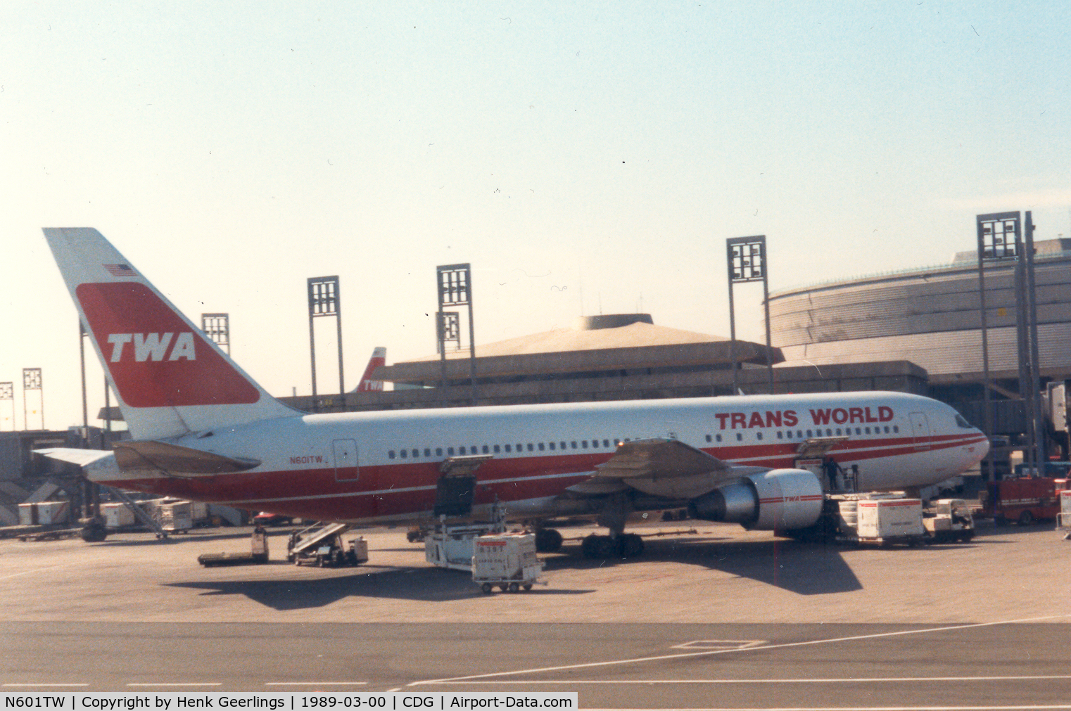 N601TW, 1982 Boeing 767-231 C/N 22564, TWA - Trans World