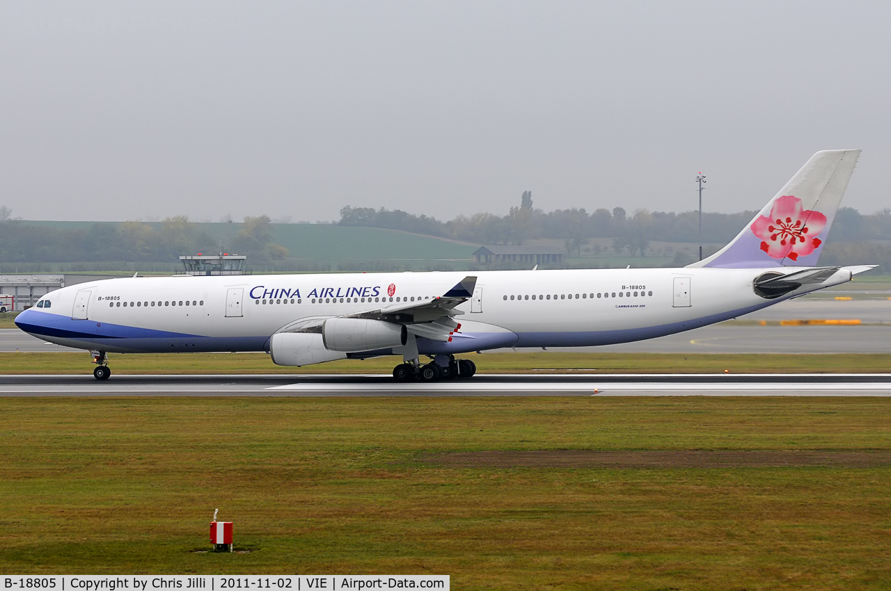 B-18805, 2001 Airbus A340-313X C/N 415, China Airlines