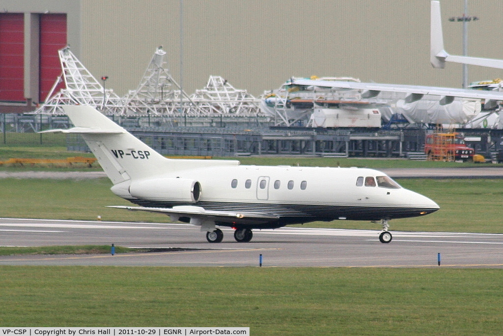 VP-CSP, 1991 British Aerospace BAe.125 Series 800A C/N 258210, Springline