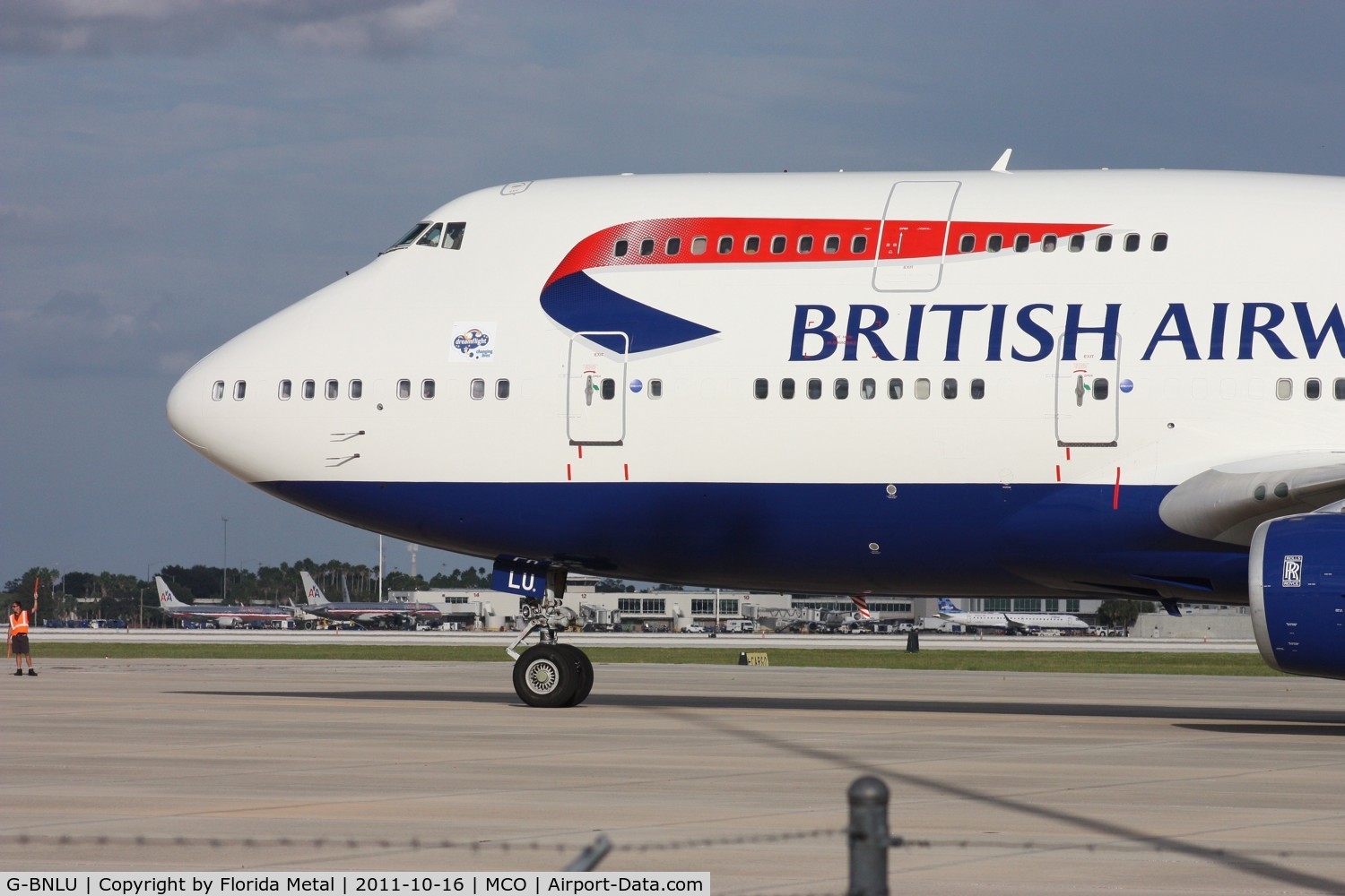 G-BNLU, 1992 Boeing 747-436 C/N 25406, 25th BA Dreamflight