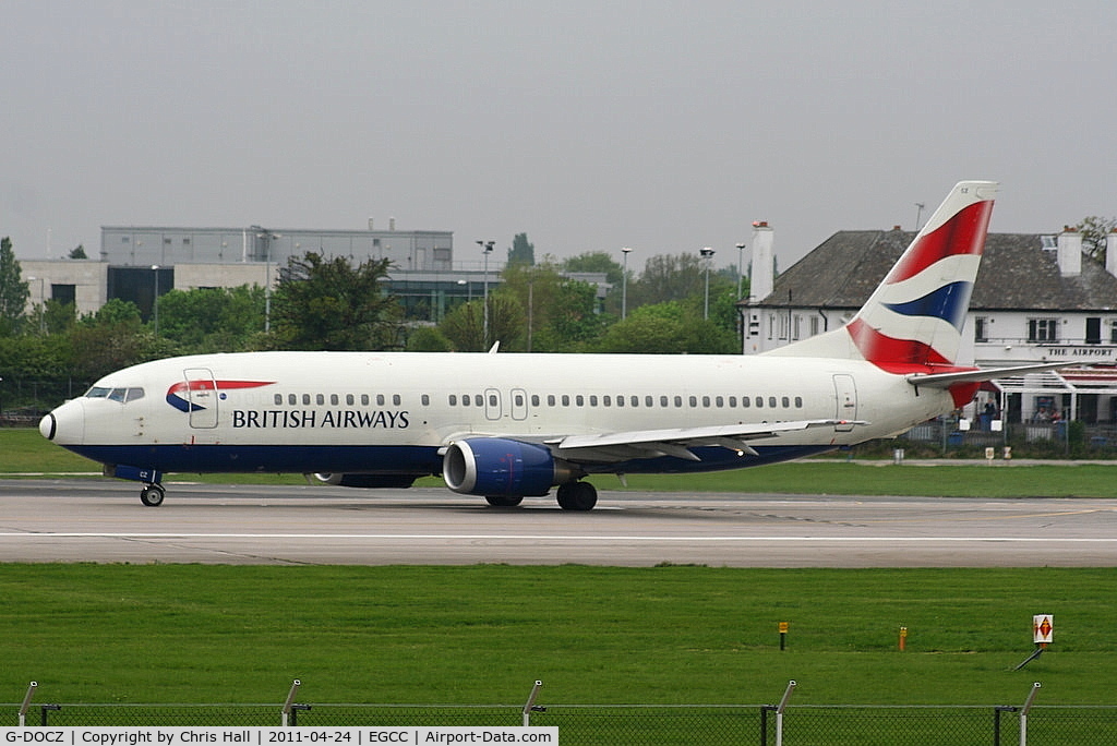 G-DOCZ, 1993 Boeing 737-436 C/N 25858, British Airways