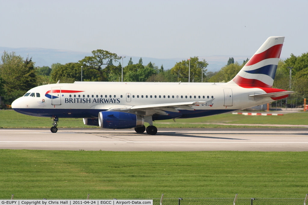 G-EUPY, 2001 Airbus A319-131 C/N 1466, British Airways