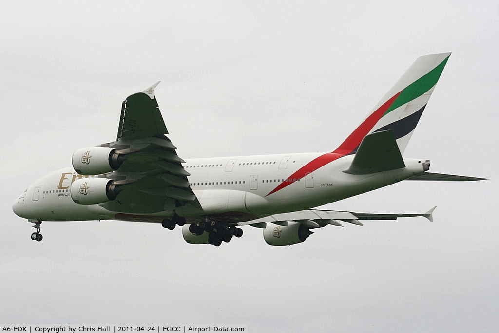 A6-EDK, 2010 Airbus A380-861 C/N 030, Emirates