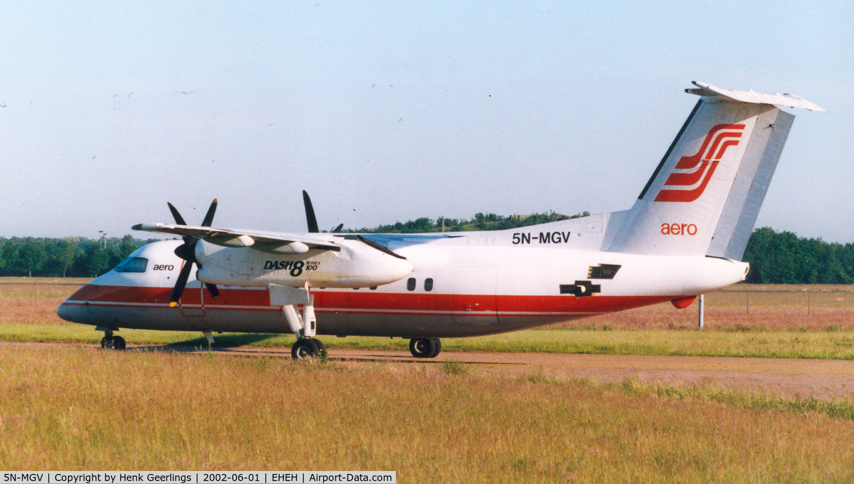 5N-MGV, 1985 De Havilland Canada DHC-8-102 Dash 8 C/N 024, Aero -Schreiner Aerocontractors