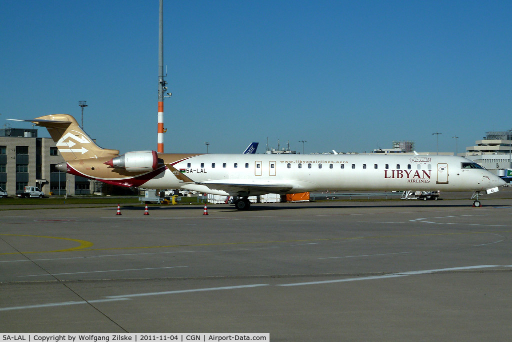 5A-LAL, 2010 Bombardier CRJ-900ER (CL-600-2D24) C/N 15256, visitor