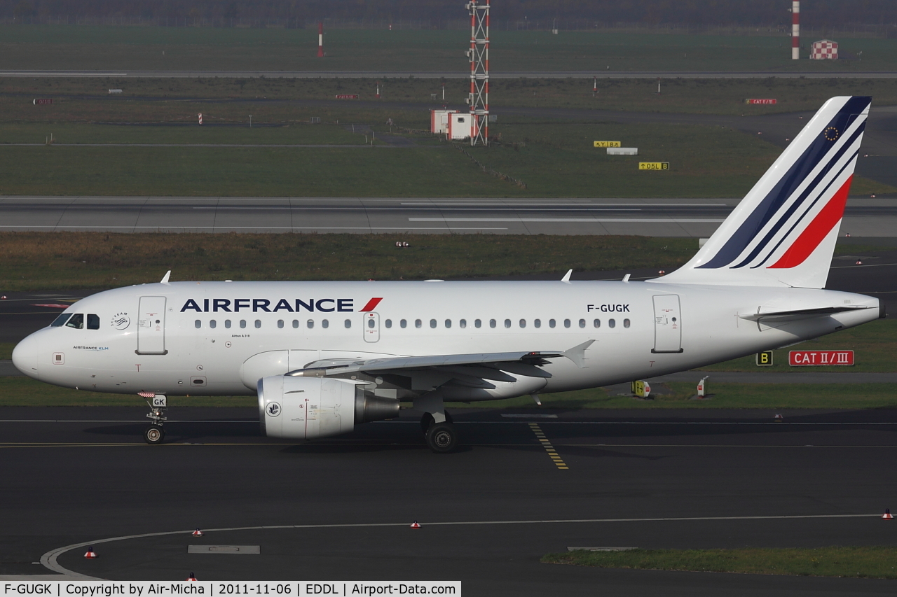 F-GUGK, 2005 Airbus A318-111 C/N 2601, Air France, Airbus A318-111, CN: 2601