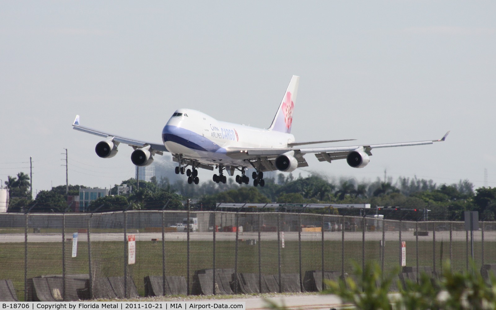 B-18706, 2001 Boeing 747-409F/SCD C/N 30763, China Airlines Cargo 747