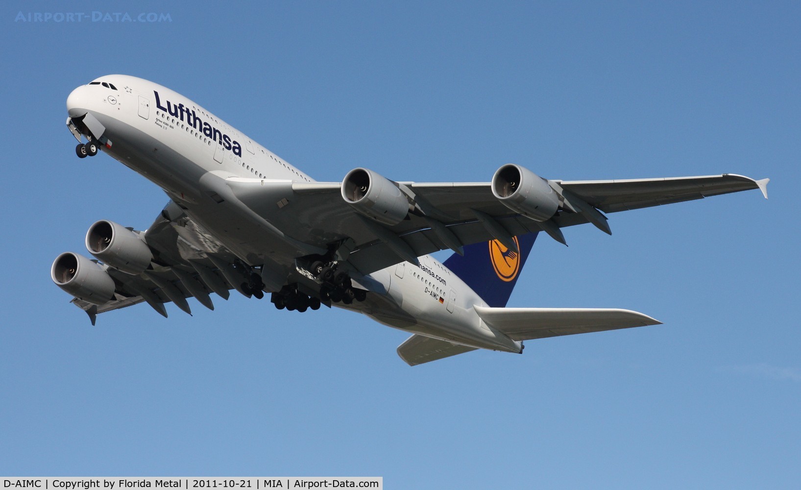 D-AIMC, 2010 Airbus A380-841 C/N 044, Lufthansa A380