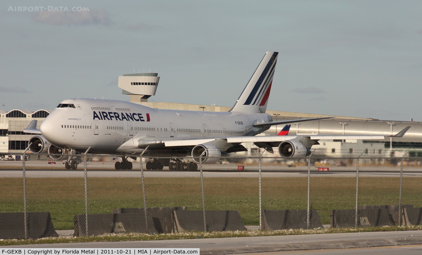 F-GEXB, 1991 Boeing 747-4B3M C/N 24155, Air France 747