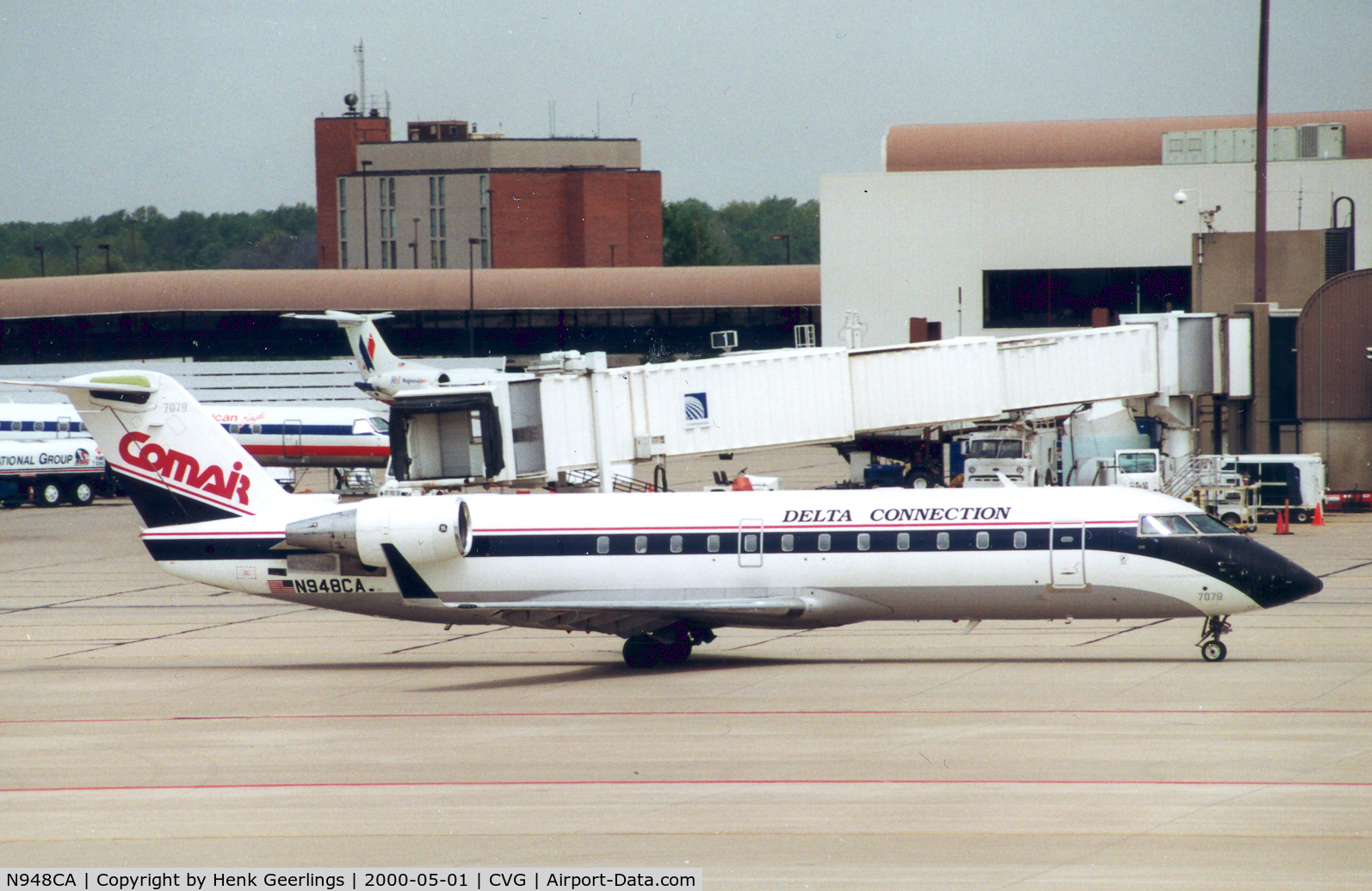 N948CA, 1995 Canadair CRJ-100ER (CL-600-2B19) C/N 7079, Comair Delta Connection