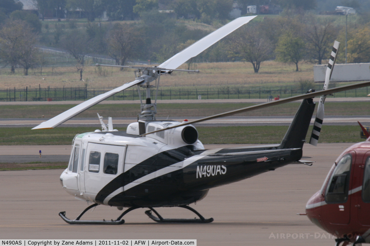 N490AS, 1964 Bell UH-1H C/N 6413686/4393, At Alliance Airport - Fort Worth, TX