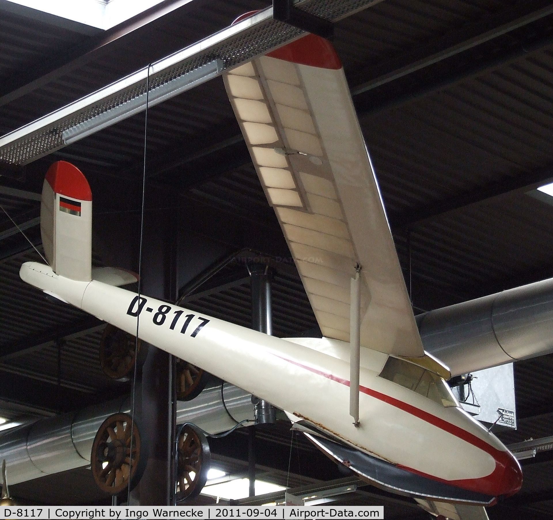 D-8117, Schleicher Ka-1 C/N Not found D-8117, Schleicher Ka-1 at the Auto & Technik Museum, Sinsheim