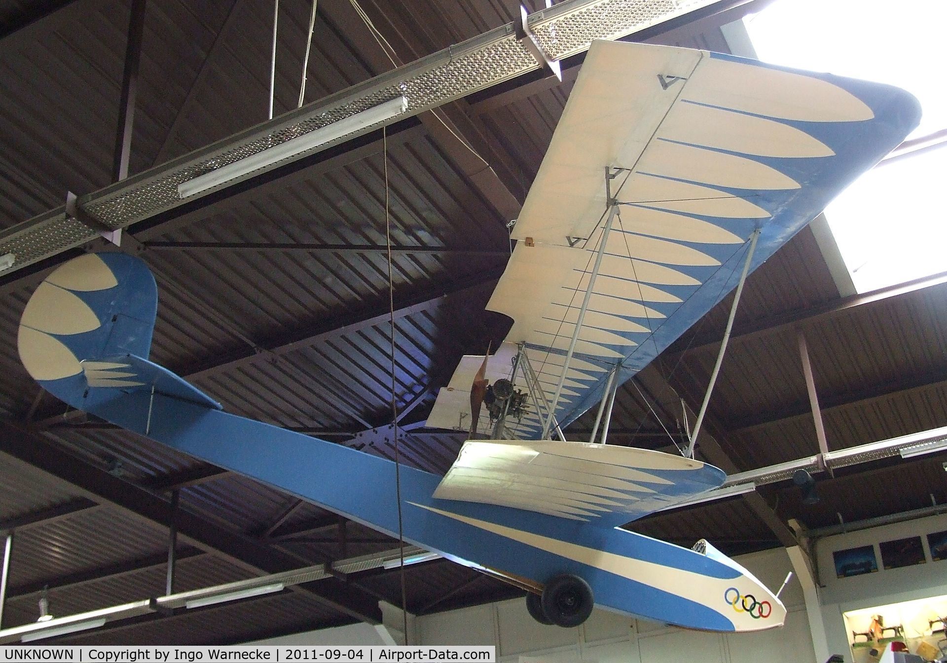 UNKNOWN, 1936 Hugo Hübner Mücke C/N 01, Dr. Hugo Hübner Mücke (even though it was never registered, it did fly!) at the Auto & Technik Museum, Sinsheim