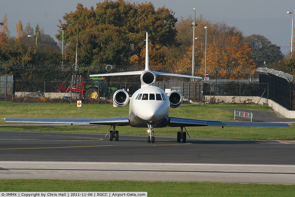 G-JMMX, 2007 Dassault Falcon 900EX C/N 184, J-MAX Air Services