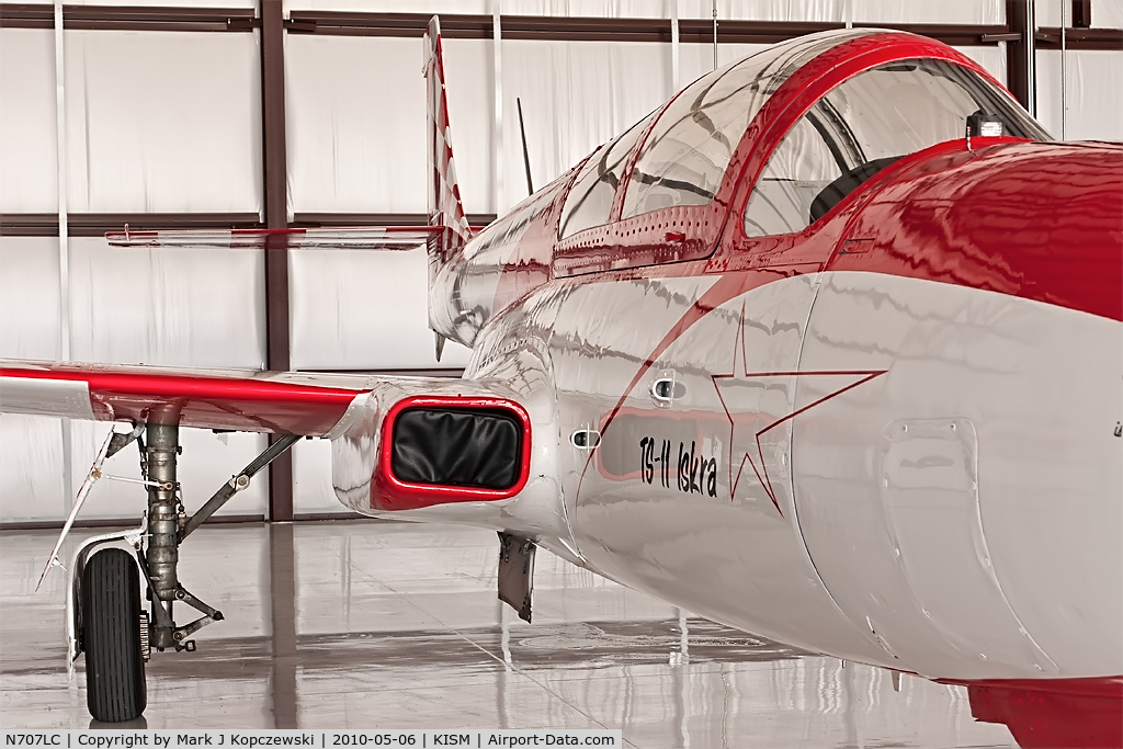 N707LC, 1971 PZL-Mielec TS-11 Iskra C/N 1H0707, Currently on display at Kissimmee Air Museum, Florida, USA.
