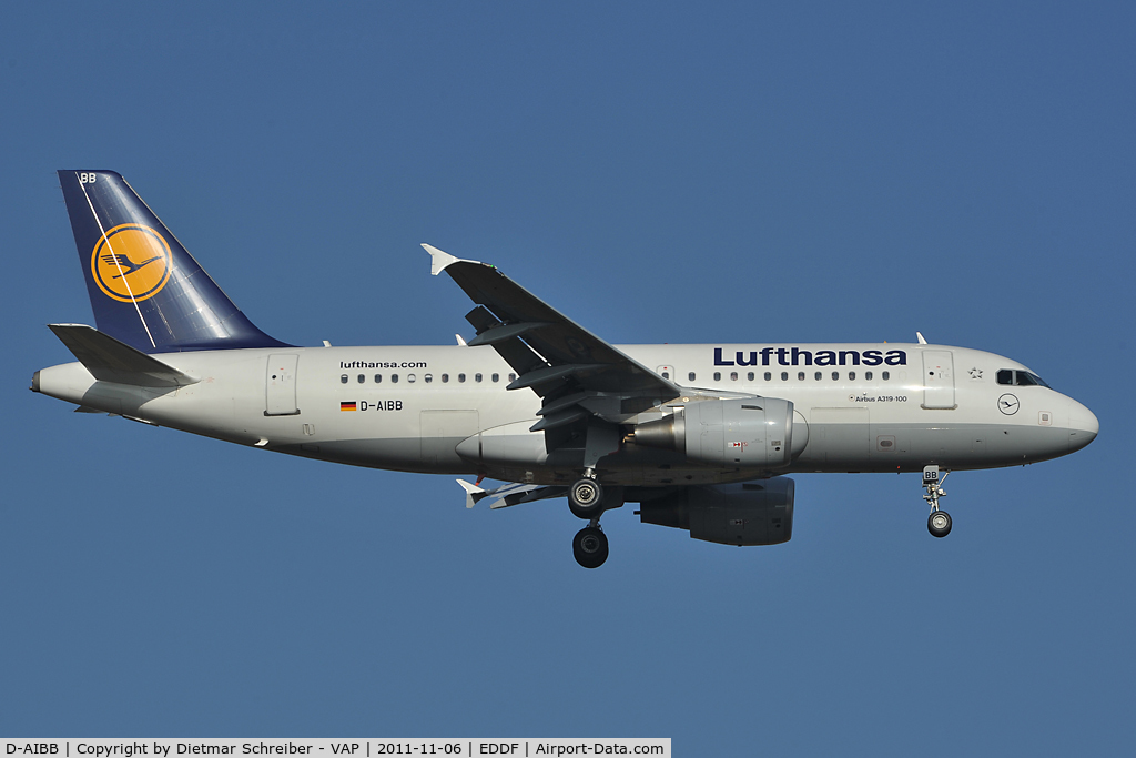 D-AIBB, 2010 Airbus A319-112 C/N 4182, Lufthansa Airbus 319