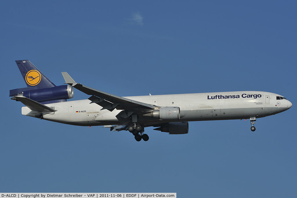 D-ALCD, 1998 McDonnell Douglas MD-11F C/N 48784, Lufthansa MD11