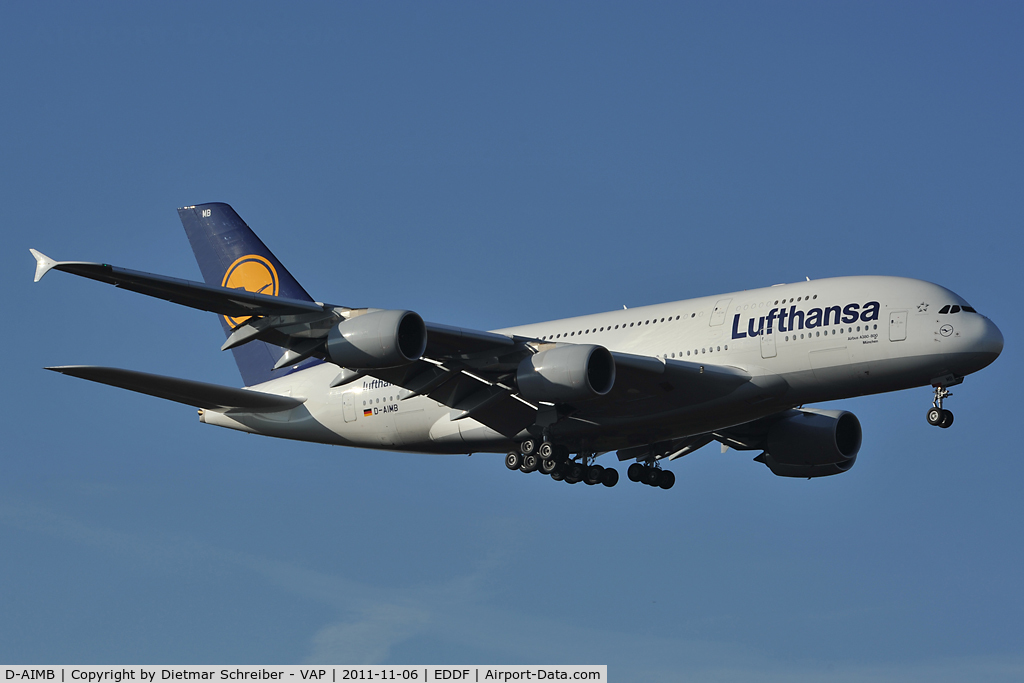 D-AIMB, 2010 Airbus A380-841 C/N 041, Lufthansa Airbus A380