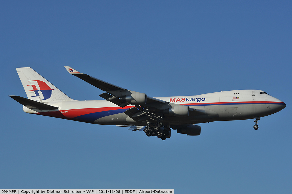 9M-MPR, 2006 Boeing 747-4H6F C/N 28434, MAS Kargo Boeing 747-400