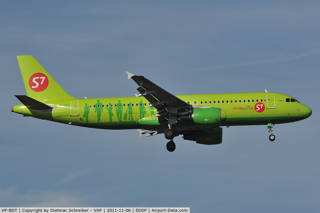 VP-BDT, Airbus A320-214 C/N 3494, Sibir Airbus A320