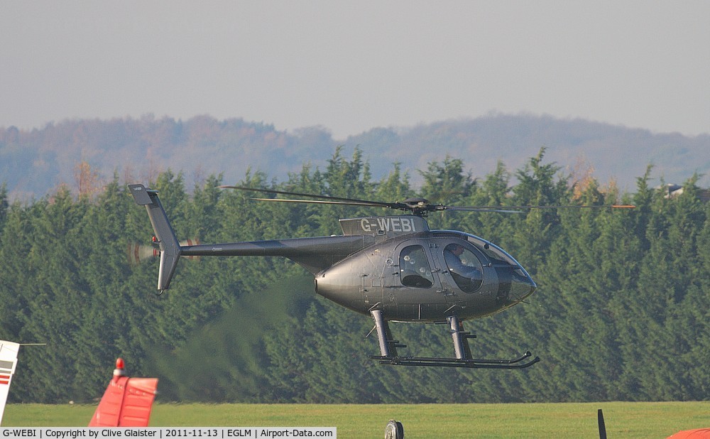 G-WEBI, 1999 MD Helicopters 369E C/N 0544E, Ex: N7046C>N90DK>N90DE>(833MS)>N90DE>G-WEBI
